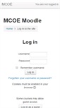 Mobile Screenshot of moodle.mcoe.org
